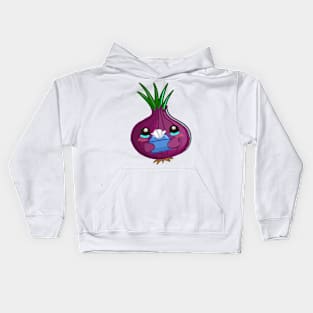 Onion cry Kids Hoodie